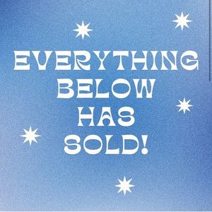 everything below has sold!